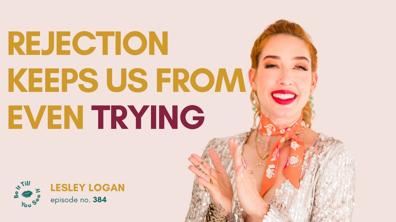 Ep 384: The Best Way to Overcome Imposter Syndrome (FYF with Lesley Logan) | Be It Till You See It