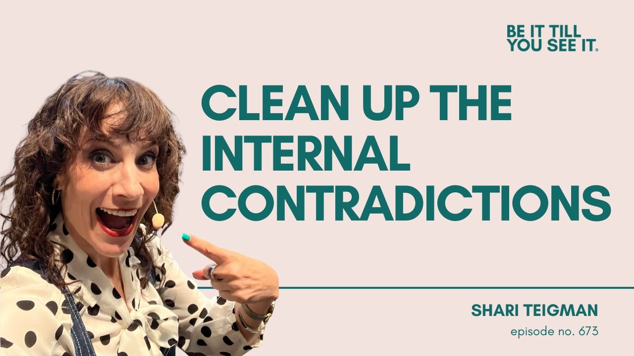 Ep 673 : The First Piece of Finding Yourself Is Unpacking(ft. Shari Teigman) | Be It Till You See It