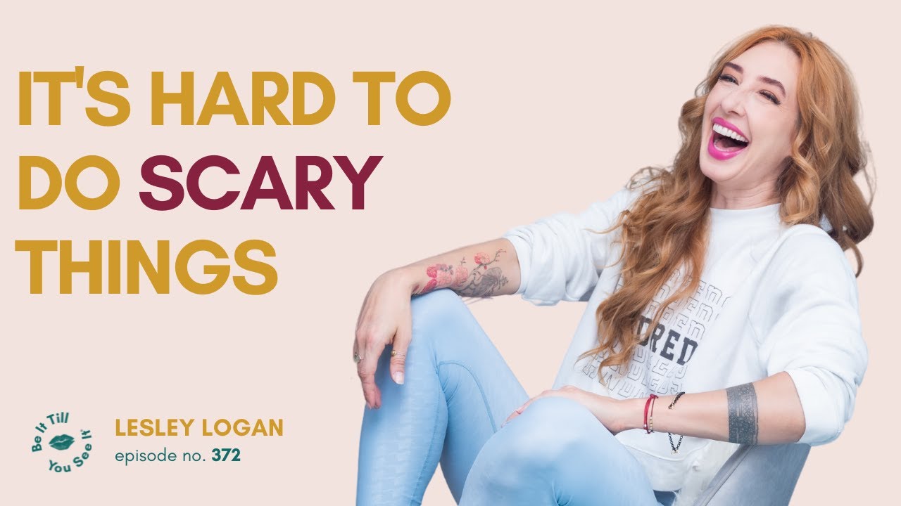 Ep 372: Launching Flashcards and Building Community (FYF with Lesley Logan) | Be It Till You See It
