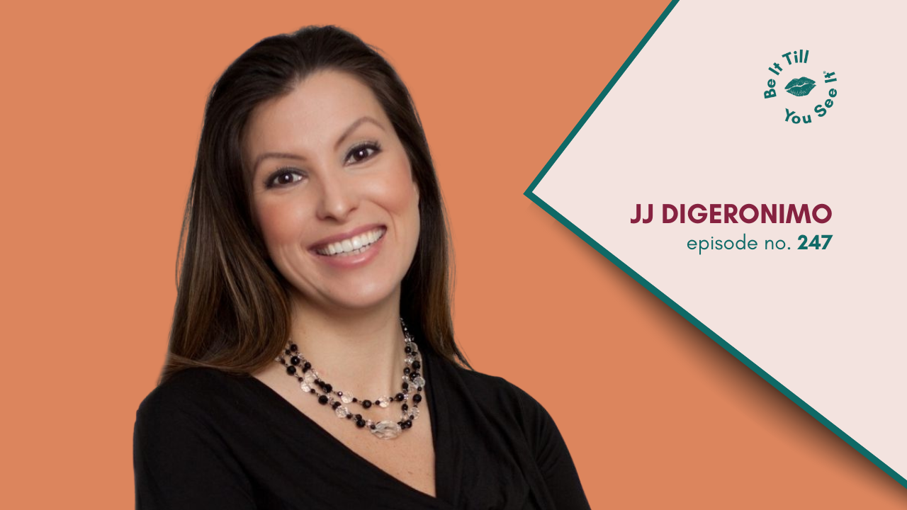 LL Be It Podcast Episode 247. JJ DiGeronimo Website Thumbnail _ Featured Image