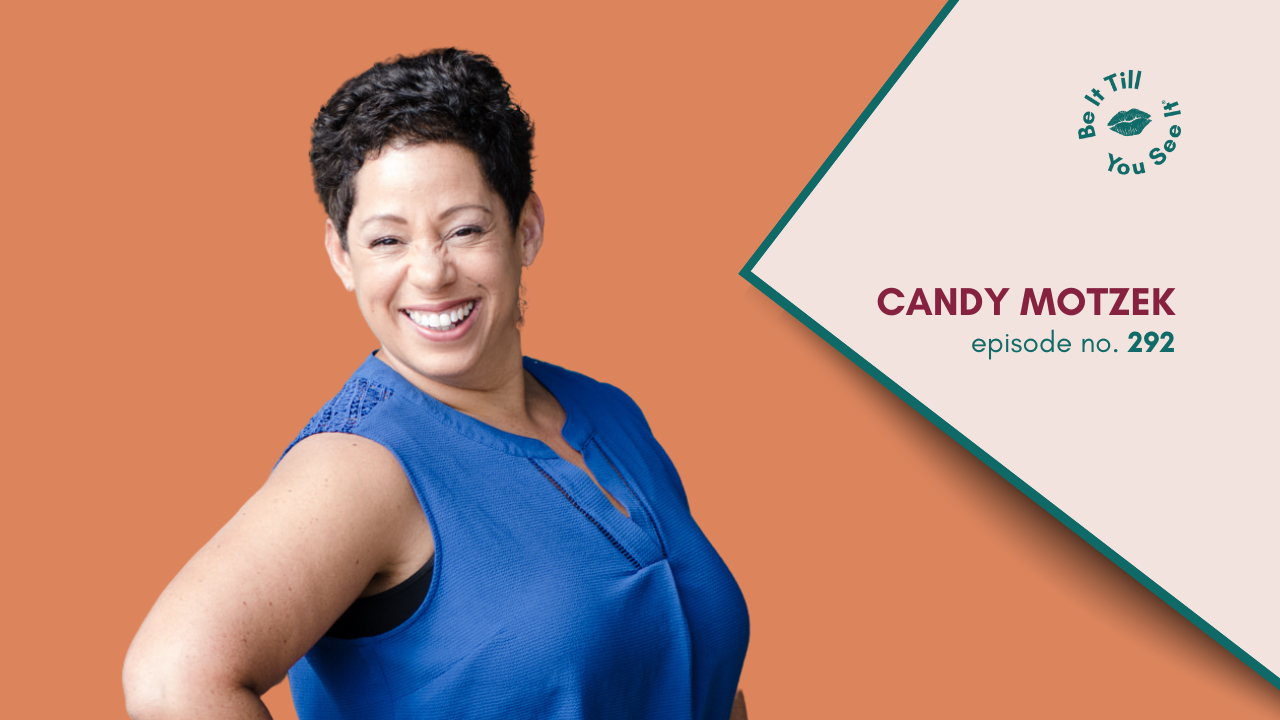 LL Be It Podcast Episode 292. Candy Motzek Website Thumbnail _ Featured Image