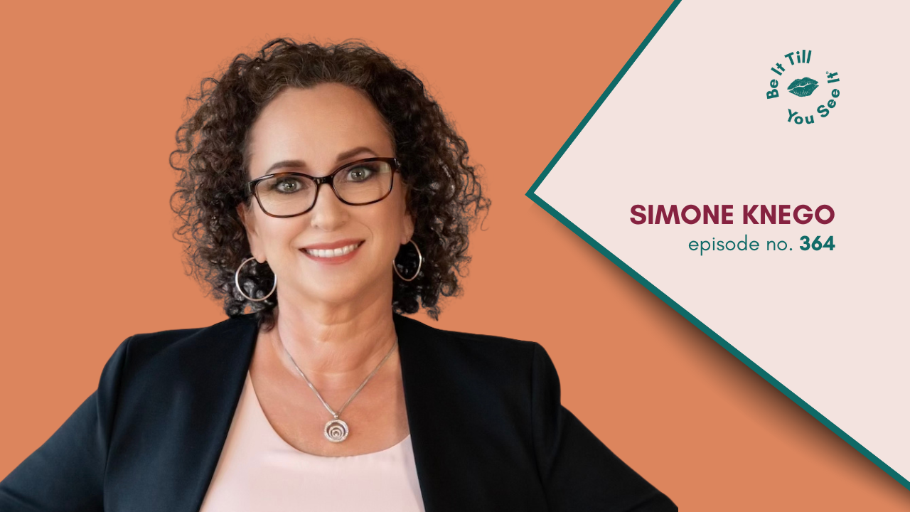 LL Be It Podcast Episode 364. Simone Knego Website Thumbnail _ Featured Image