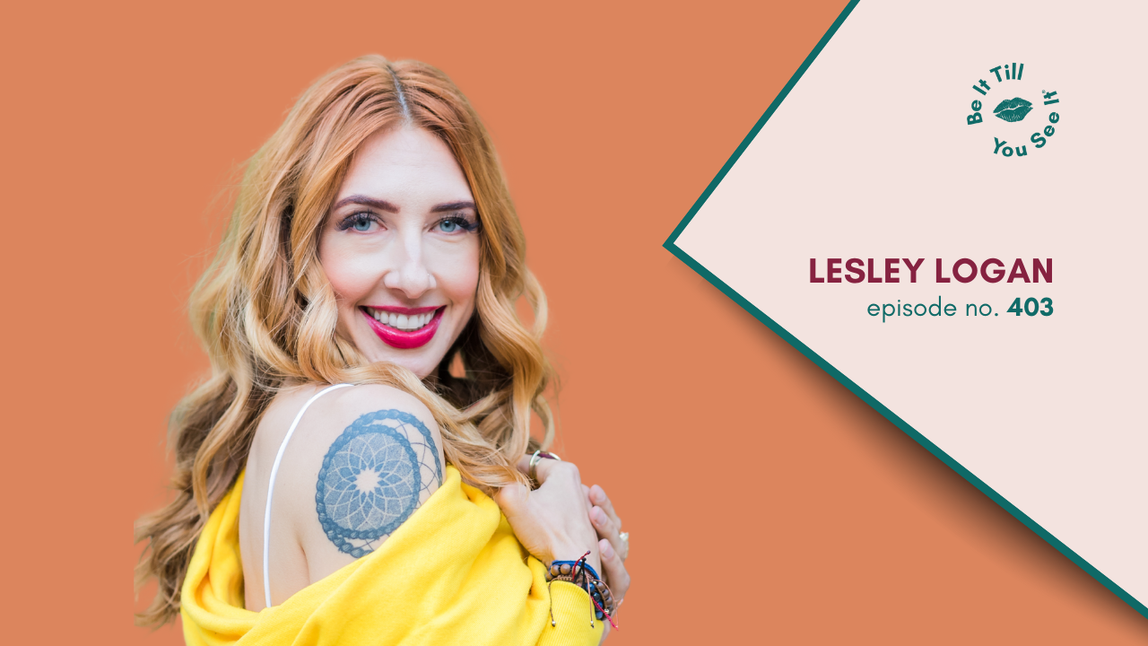 LL Be It Podcast Episode 403. Lesley Logan Solo Website Thumbnail _ Featured Image