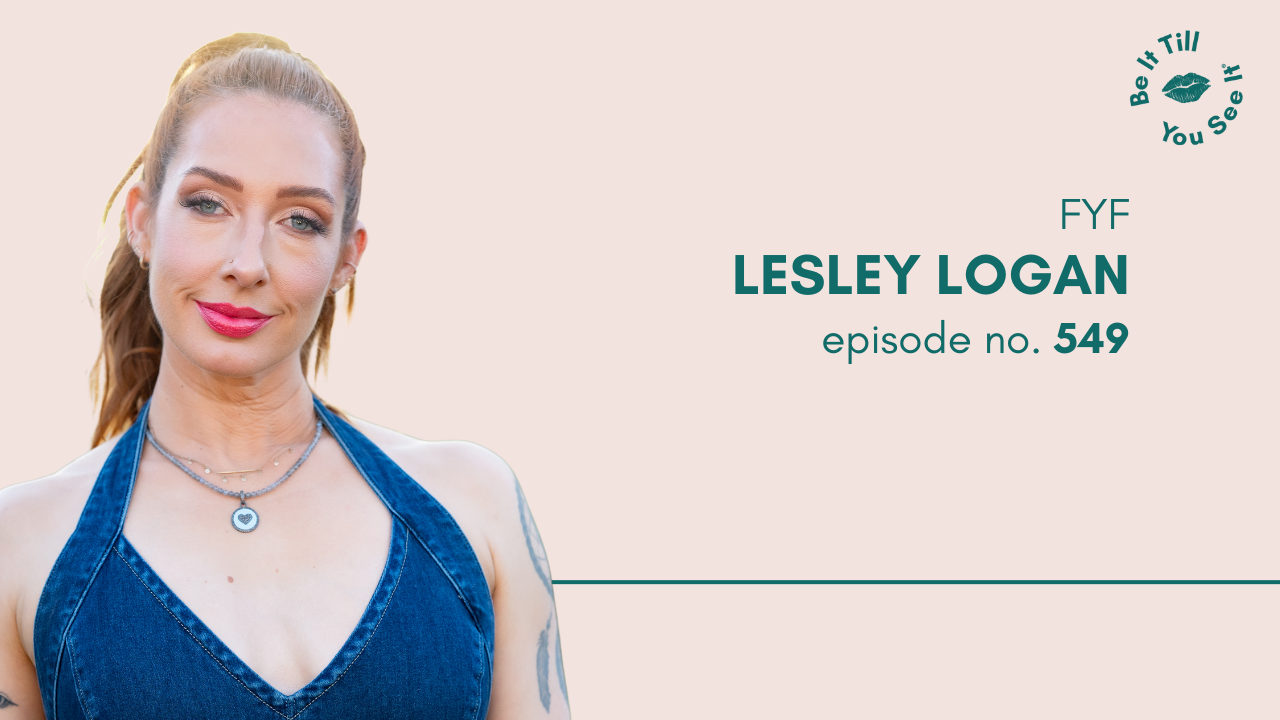 Ep 549: Giving Myself the Ultimate Gift of Pause (FYF with Lesley Logan)