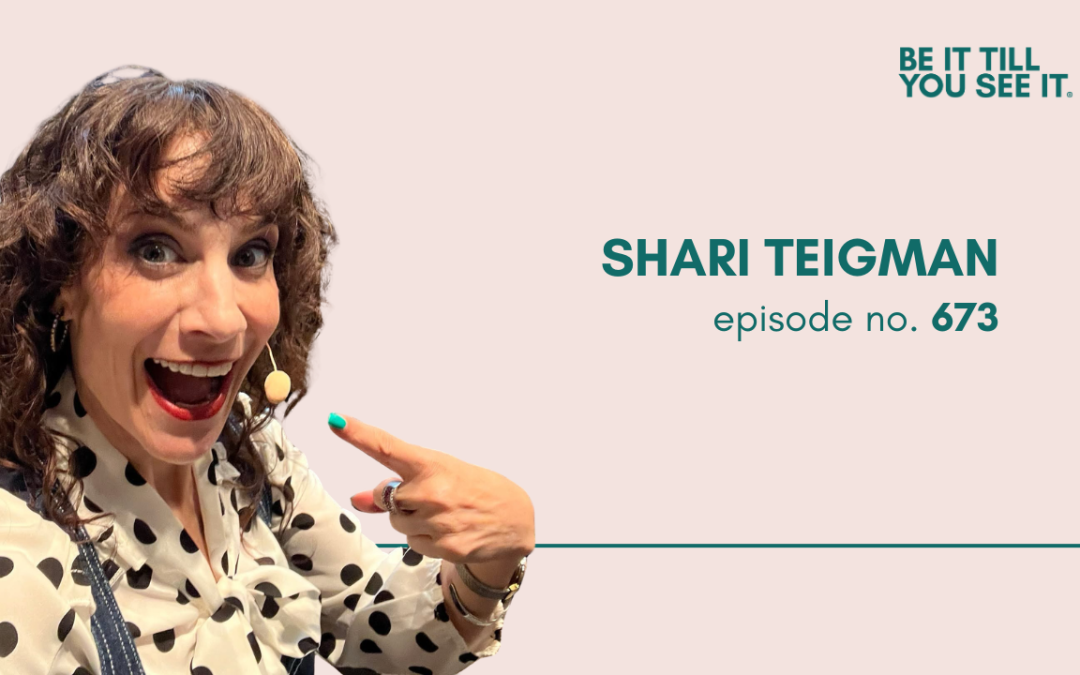 Ep 673 : The First Piece of Finding Yourself Is Unpacking (ft. Shari Teigman)