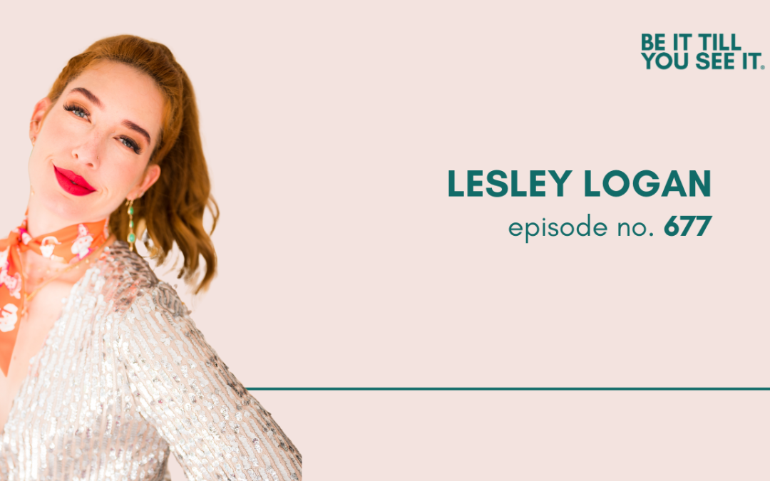 Ep 677: Growth Starts When You Stop Waiting for Permission (Permission to Become series (2/2) with Lesley Logan)