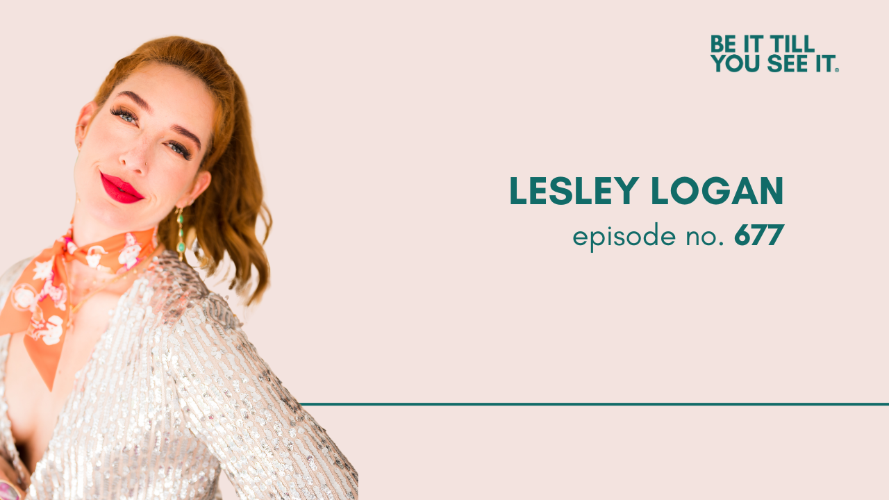 Ep 677: Growth Starts When You Stop Waiting for Permission (Permission to Become series (2/2) with Lesley Logan)