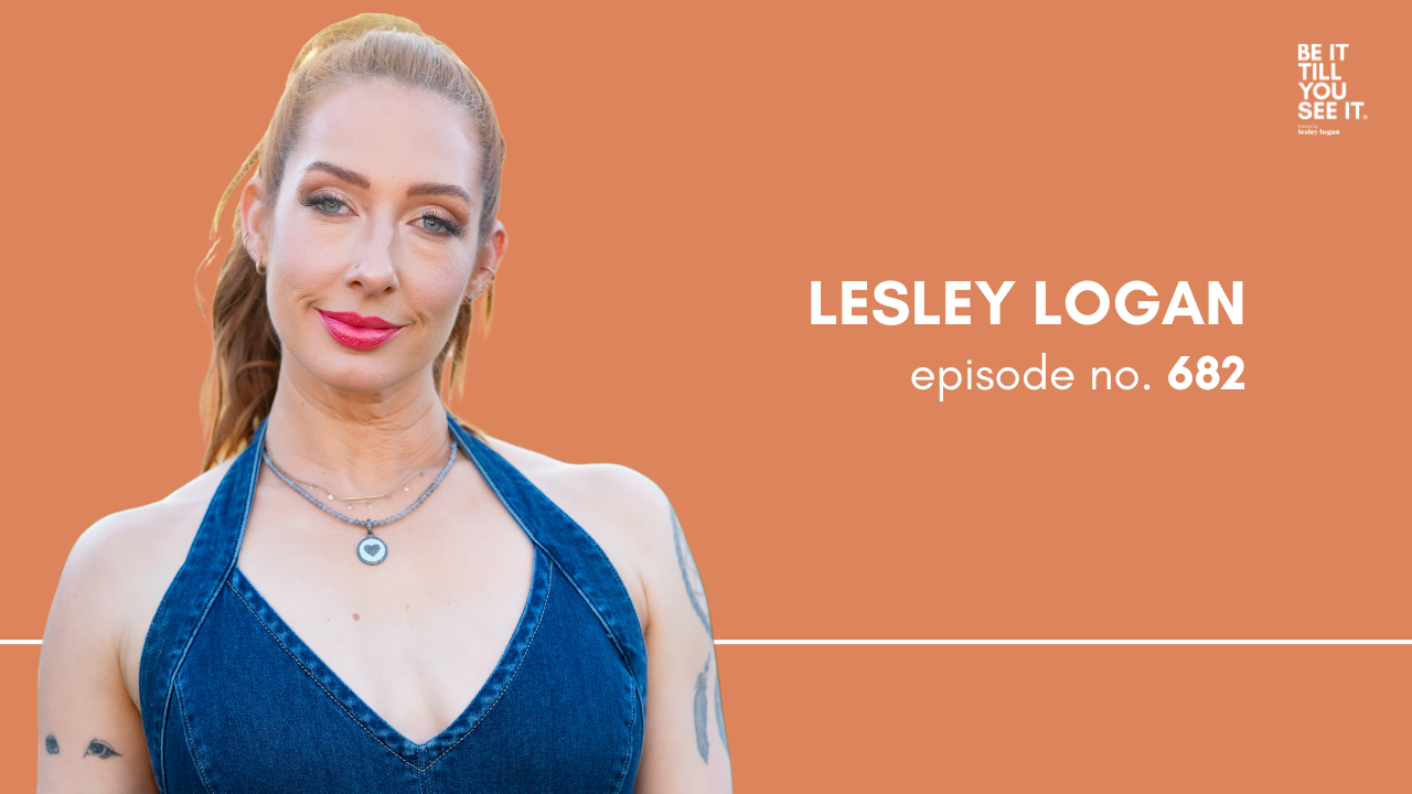 Ep 682: Why You Can’t Hear Your Intuition Right Now (Listen to Yourself series (1/2) with Lesley Logan)