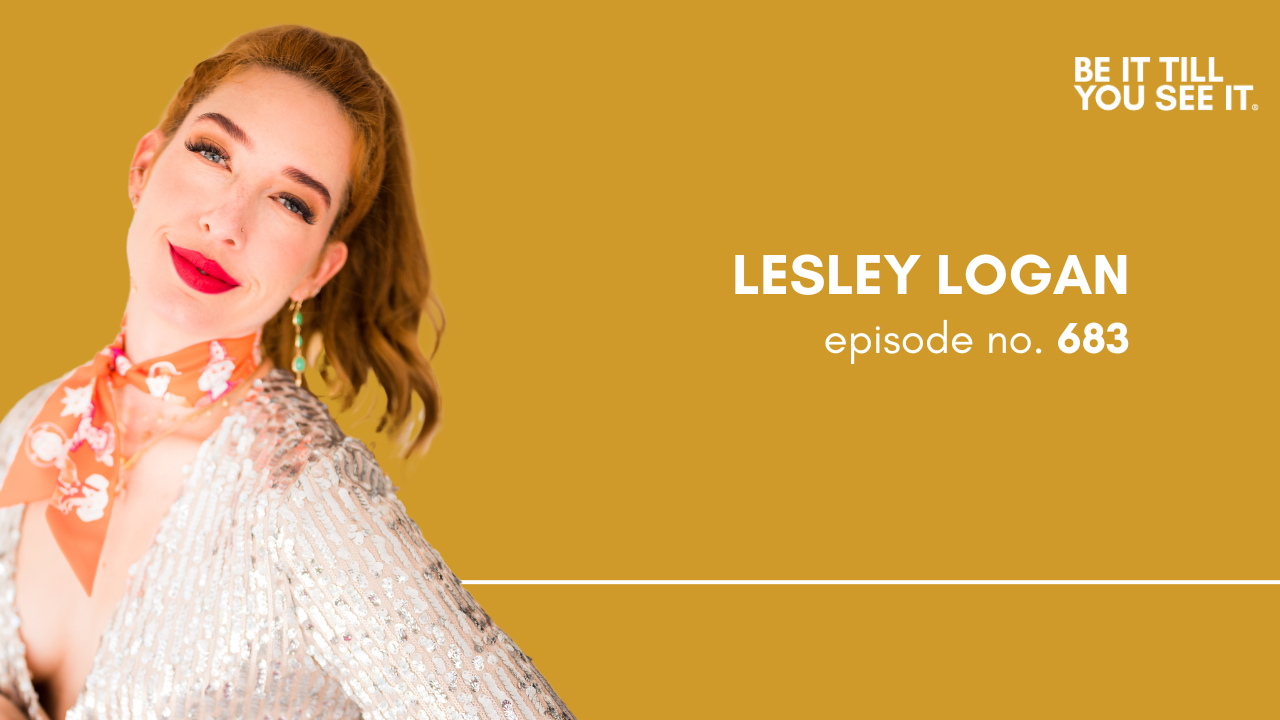 Ep 683: How To Quiet the Noise Drowning Your Intuition (Listen to Yourself series (2/2) with Lesley Logan)